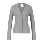 Wollen Vest Allude , Gray , Dames