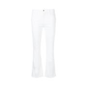 Rechte jeans Frame , White , Dames
