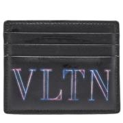 Pre-owned Leather wallets Valentino Vintage , Black , Dames