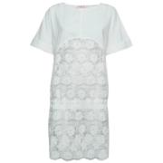 Pre-owned Cotton dresses Chloé Pre-owned , White , Dames