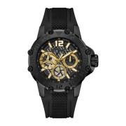 Contender Multifunctioneel Horloge Zwart Guess , Black , Heren