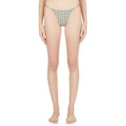 Geruite Rio Bikini Bottoms Ziah , Gray , Dames