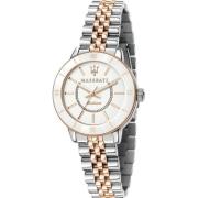 Zonne Succes Horloge Roestvrijstalen Armband Maserati , Gray , Dames