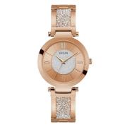 Aurora Rosé Goud/Brons Horloge Guess , Pink , Dames