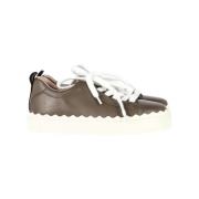 Pre-owned Leather flats Chloé Pre-owned , Brown , Dames