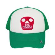 Groene Trucker Cap met Verstelbare Sluiting Aries , Multicolor , Heren