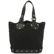 Pre-owned Canvas totes Bally Pre-owned , Black , Dames