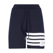 Sportieve Casual Shorts Thom Browne , Blue , Dames