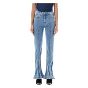 Trumpet Jeans - Stijlvolle en trendy denim Y/Project , Blue , Dames