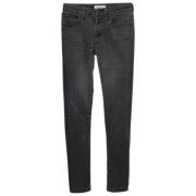 Pre-owned Denim jeans Burberry Vintage , Gray , Dames