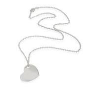 Pre-owned Metal necklaces Tiffany & Co. Pre-owned , Gray , Dames