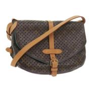 Pre-owned Canvas louis-vuitton-bags Louis Vuitton Vintage , Brown , Da...