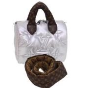 Pre-owned Fabric louis-vuitton-bags Louis Vuitton Vintage , Gray , Her...