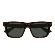 Trendy Dubbellaags Zonnebril Gg1618S Gucci , Brown , Unisex