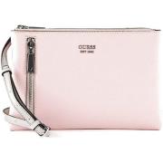 Dubbele Rits Naya Crossbody Tas Guess , Pink , Dames