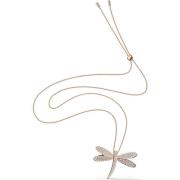 Libelle Ketting met Kristallen Swarovski , Gray , Dames