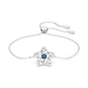 Stella Kristal Armband Blauwe Ster Swarovski , Gray , Dames