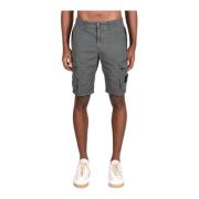 Katoenen Shorts Stone Island , Gray , Heren