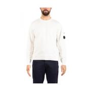 Heren Sweatshirt Urban Stijl C.p. Company , White , Heren