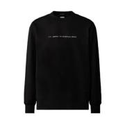 Metropolis Series Stretch Fleece Graphic Sweatshirt C.p. Company , Bla...