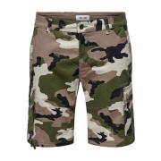 Cargo Shorts voor Mannen Only & Sons , Multicolor , Heren