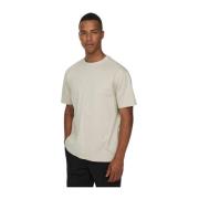 Casual Fred Life T-shirt Only & Sons , Beige , Heren