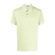 Geborduurd Logo Polo C.p. Company , Green , Heren