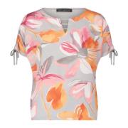 Bloemenprint Oversized Shirt met Gerimpelde Mouwen Betty Barclay , Mul...