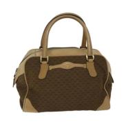 Pre-owned Canvas gucci-bags Gucci Vintage , Brown , Dames