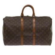 Pre-owned Canvas louis-vuitton-bags Louis Vuitton Vintage , Brown , Da...