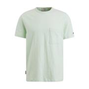 Korte Mouw Regular Fit T-shirt Cast Iron , Green , Heren