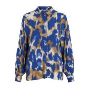 Oversized Toga Lange Mouwen Shirt Vila , Multicolor , Dames