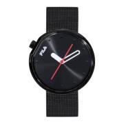 Sportief Unisex Horloge Stijlvol Model Fila , Black , Unisex
