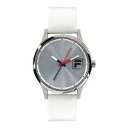 Heren Leren Horloge Filastyle 38-116-004 Fila , White , Heren