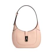 Poederroze Hobobag Maimie Schouder Guess , Pink , Dames