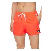 Rode Zwemshorts 3 Strepen Clx Adidas , Red , Heren