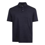 Blauwe T-shirts & Polos Ss24 Zanone , Blue , Heren