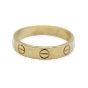 Pre-owned Metal rings Cartier Vintage , Yellow , Dames