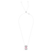 Chroma Octagon-Cut Pink Necklace Swarovski , Multicolor , Dames