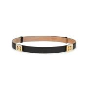 Nero Riem voor Stijlvolle Outfits Salvatore Ferragamo , Black , Dames