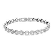 Tijdloze elegantie kristallen armband Swarovski , Gray , Dames