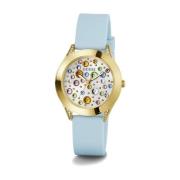 Mini Wonderlust Siliconen Horloge Guess , Multicolor , Dames