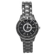 Pre-owned Stainless Steel watches Dior Vintage , Gray , Dames