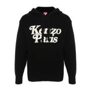 Zwarte Sweatshirt Ss24 Herenmode Kenzo , Black , Heren
