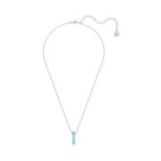 Blauw Pavé Hanger Ketting Exalta Rondgeslepen Swarovski , Blue , Dames