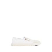 Witte Canvas Mary Jane Schoenen Maison Margiela , White , Heren