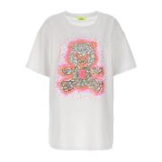 Limited Edition T-shirt Actitude Ss24 Twinset , White , Dames