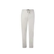 Casual Jogger Broek Eleventy , White , Heren