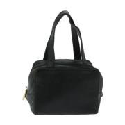 Pre-owned Leather shoulder-bags Loewe Pre-owned , Black , Dames