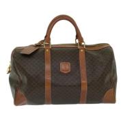 Pre-owned Canvas travel-bags Celine Vintage , Brown , Dames